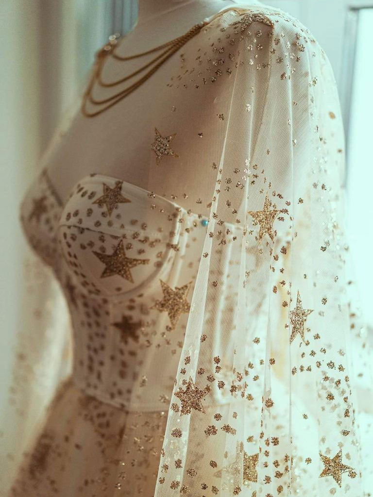 Empire Strapless Chiffon Gown with Sweetheart Neck Champagne Plus Size