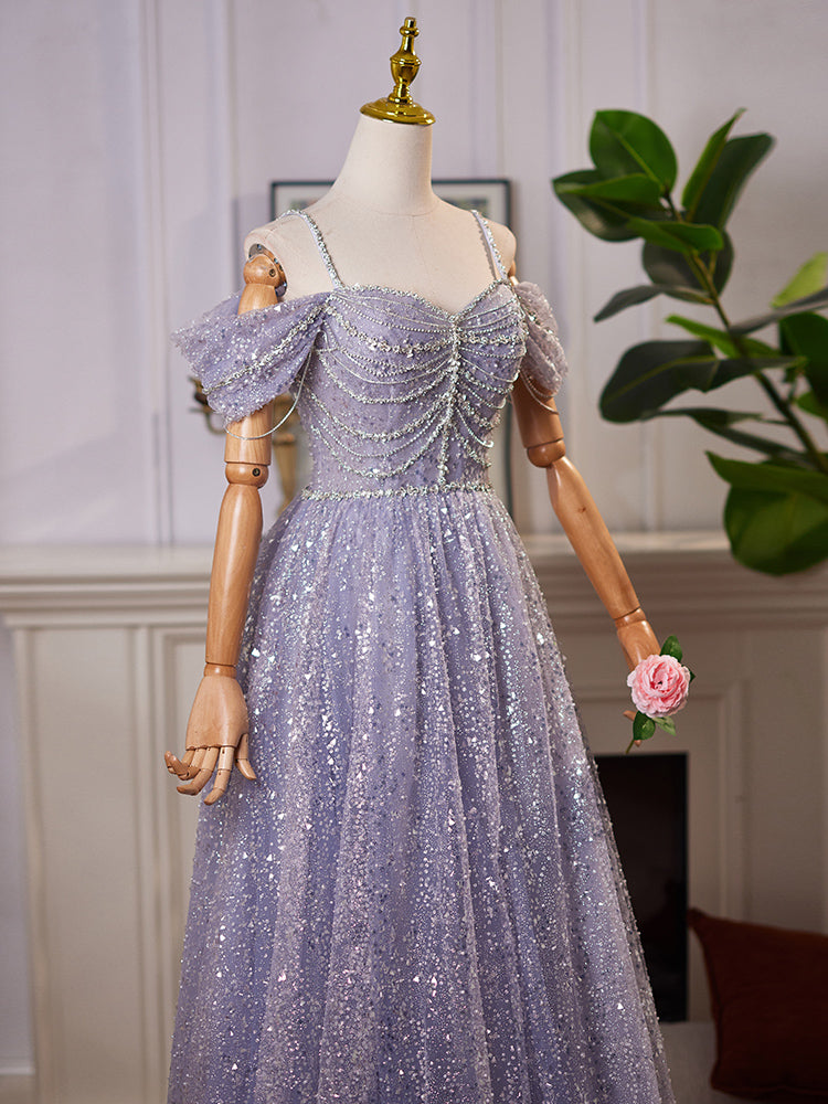 Off Shoulder Sweetheart Neck Max Tulle Dresses Lemon main image 0