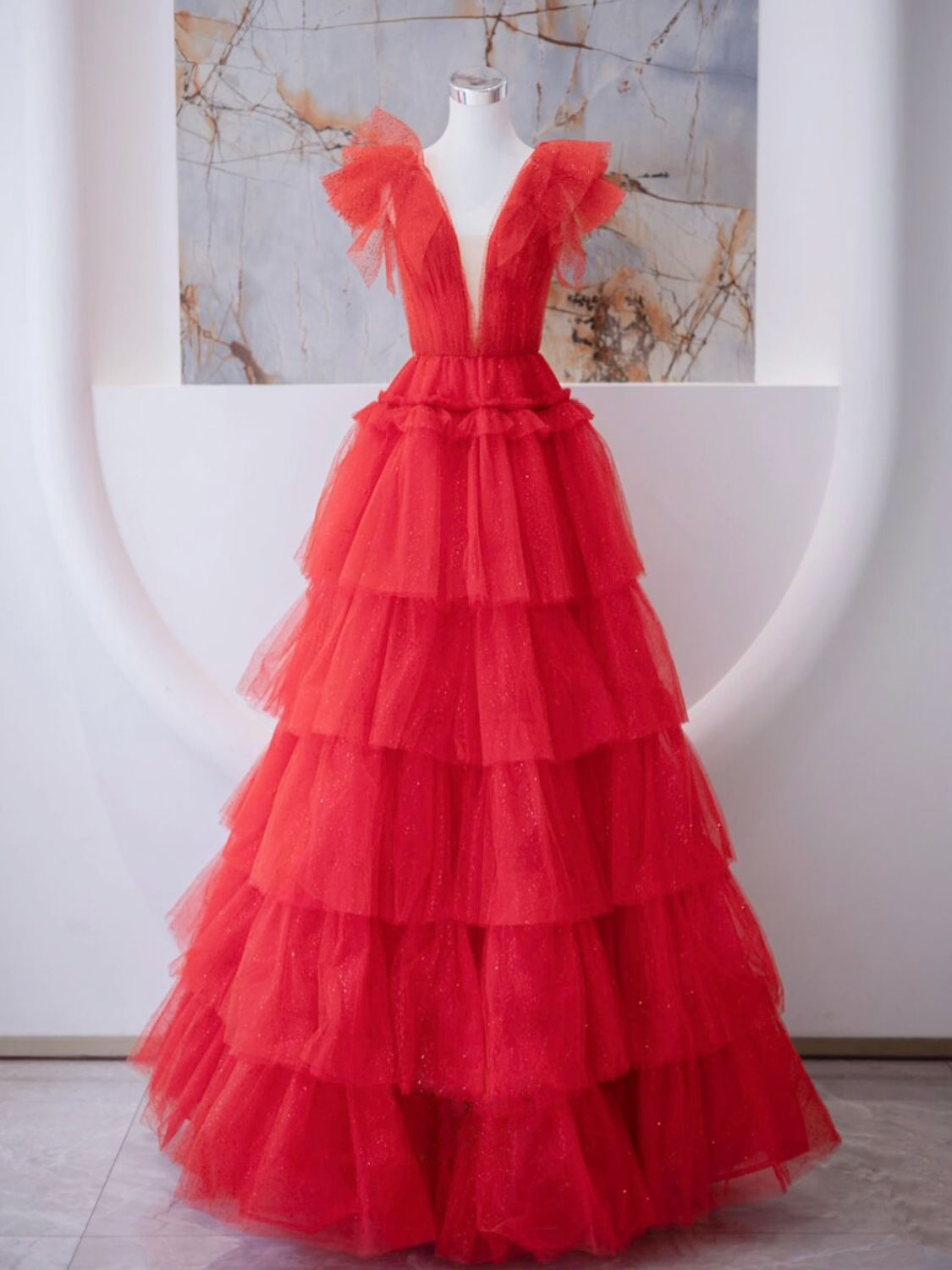 nordstrom rack long formal dresses Elegant Tulle Prom Dresses Lace Appliques Evening Gown Off Shoulder –  alinanova