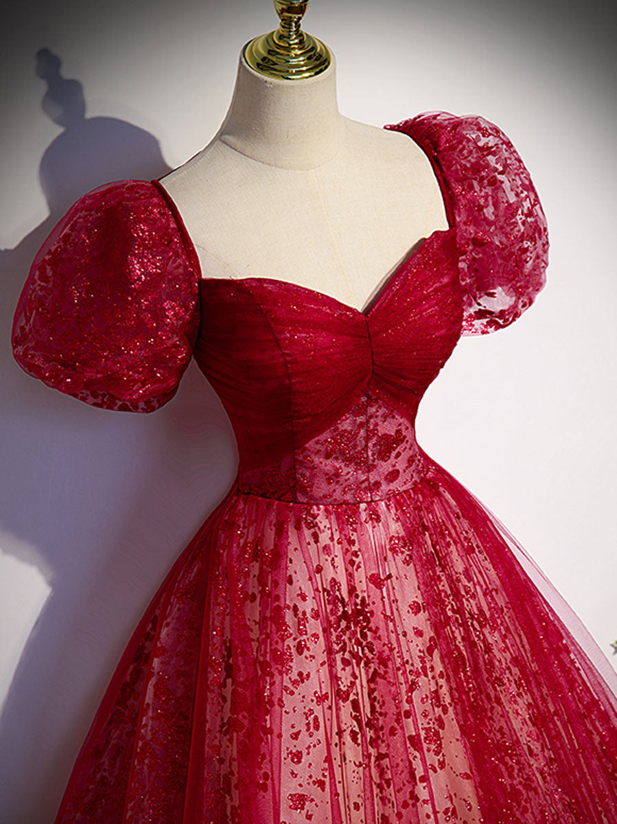 Vintage Red Prom Dress