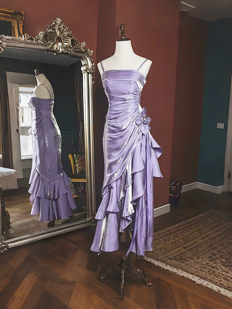 Mermaid Tea Length Vintage Fairy Style Prom Party Dress