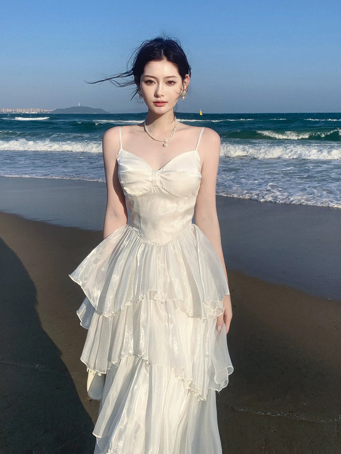 A-line Sweetheart Floor Length Long Prom Dress Party Dress
