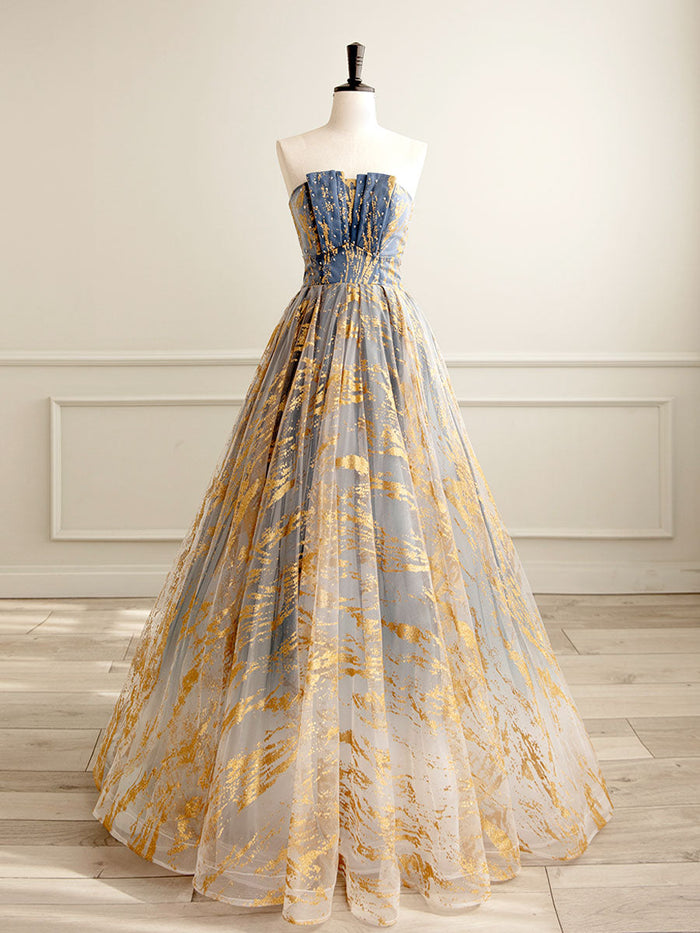 Gold Prom Dresses, Gold Long Evening Dresses, Gold Formal Dresses toptby Gold Prom Dresses, Gold Long Evening Dresses, Gold Formal Dresses toptby