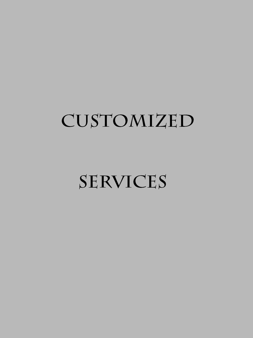 Customized Services – toptby