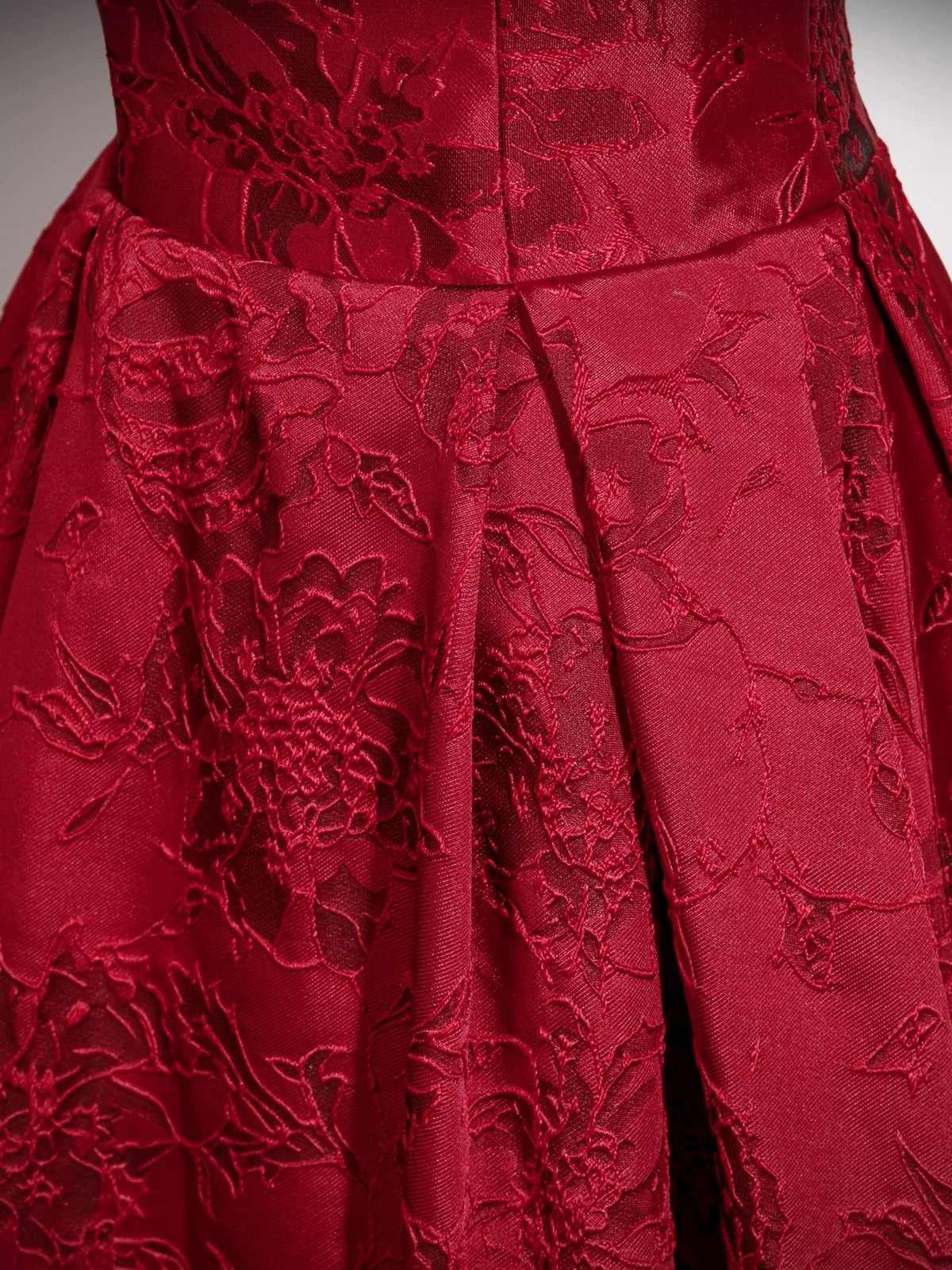 A-Line Off Shoulder Satin Dark Red Long Prom Dress, Dark Red Long Evening Dress
