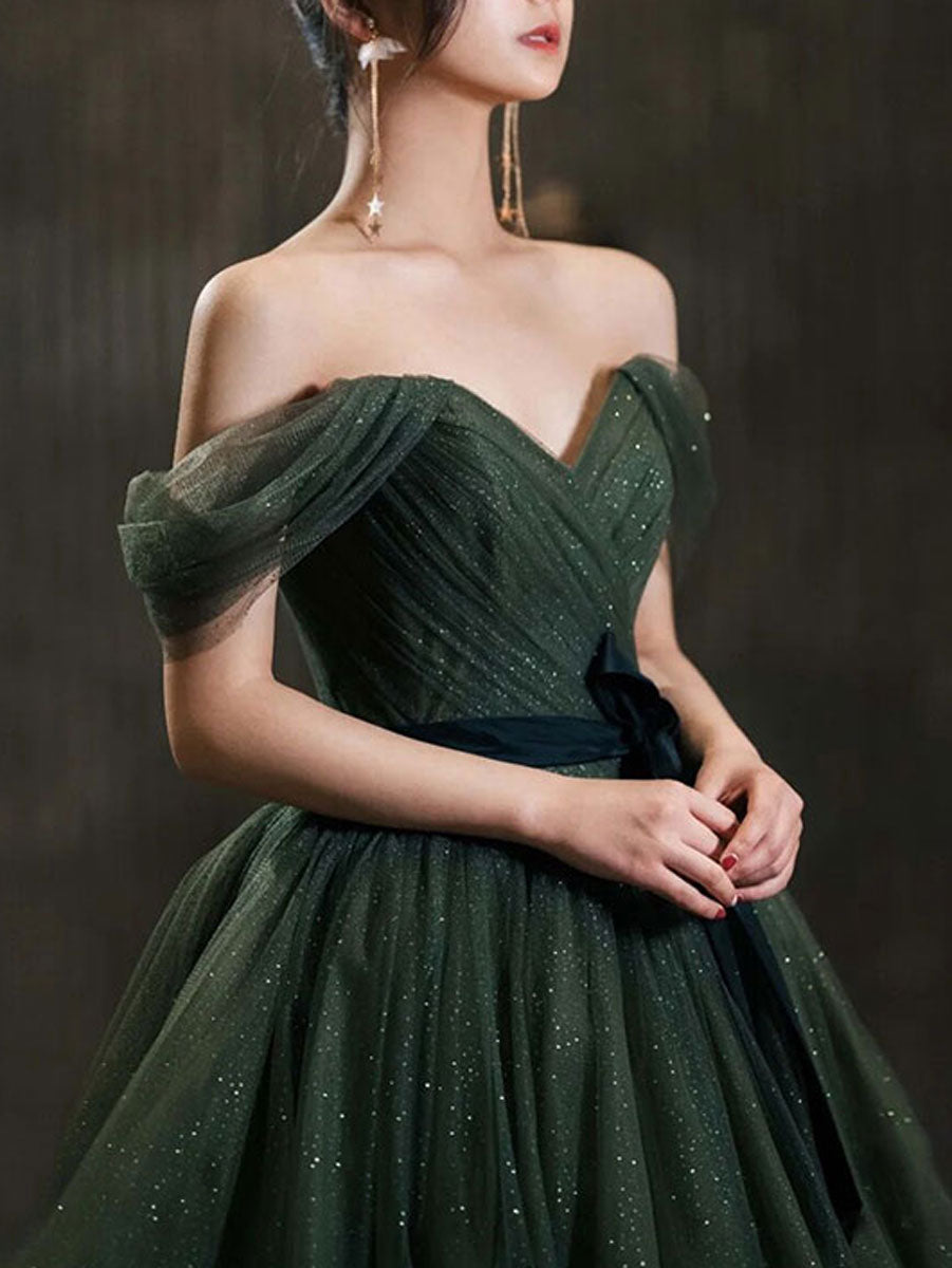 Simple Green Dress