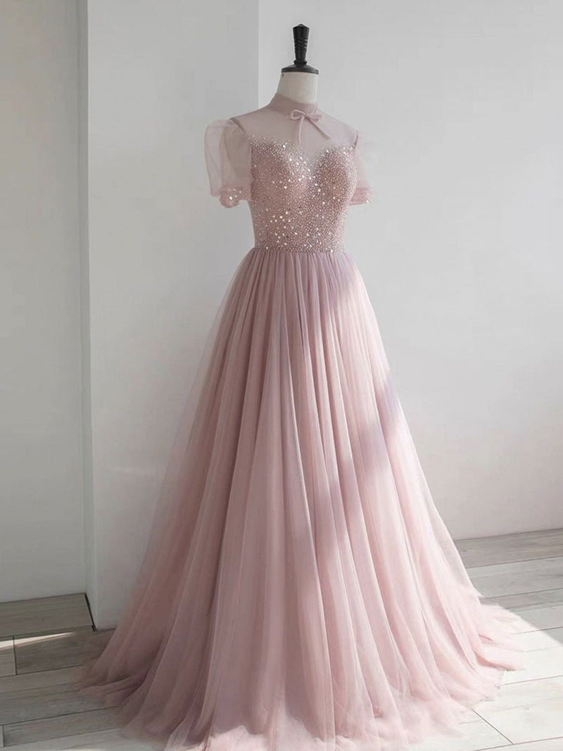 etsy pink prom dress Vintage 70s Pink Prom Formal Dress