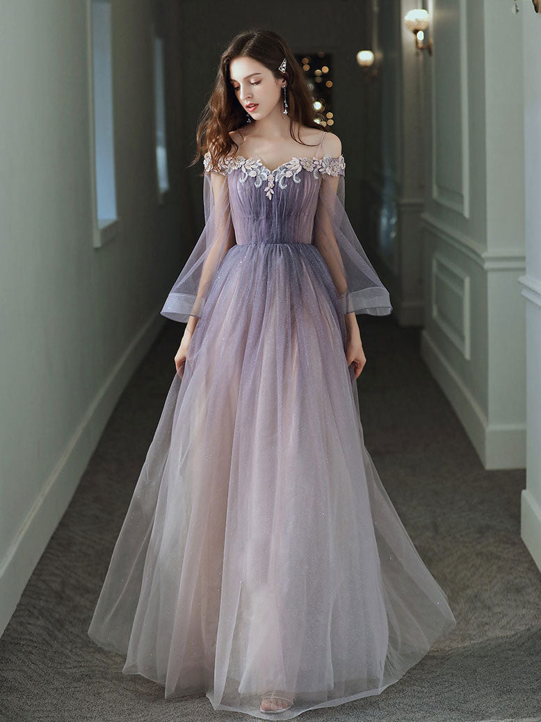 plum evening dress Alie Street Sophia Maxi (Plum Wine) Item Descriptions La Femme Off The Shoulder