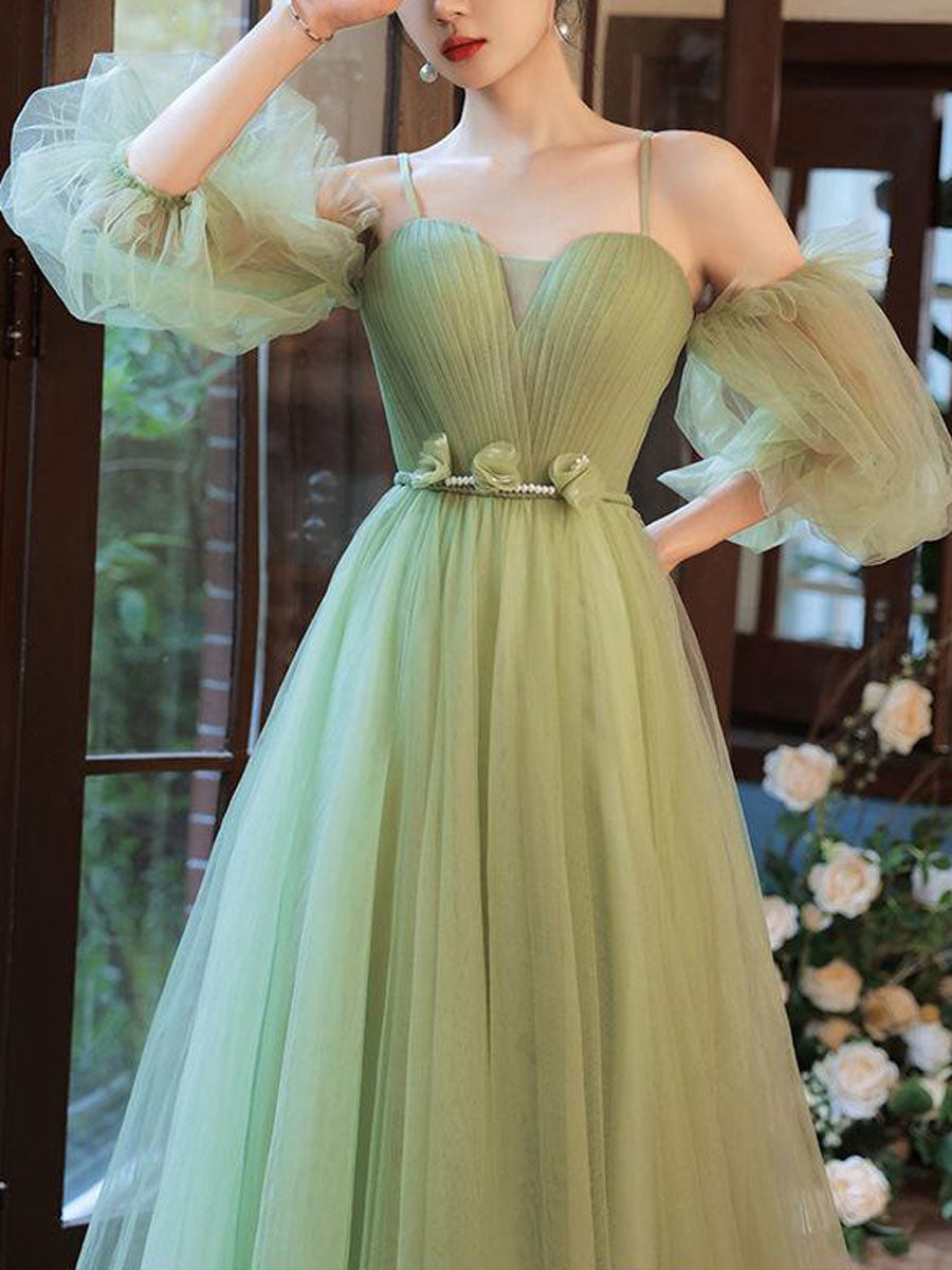 bridesmaid dresses with tulle US8 / Picture color