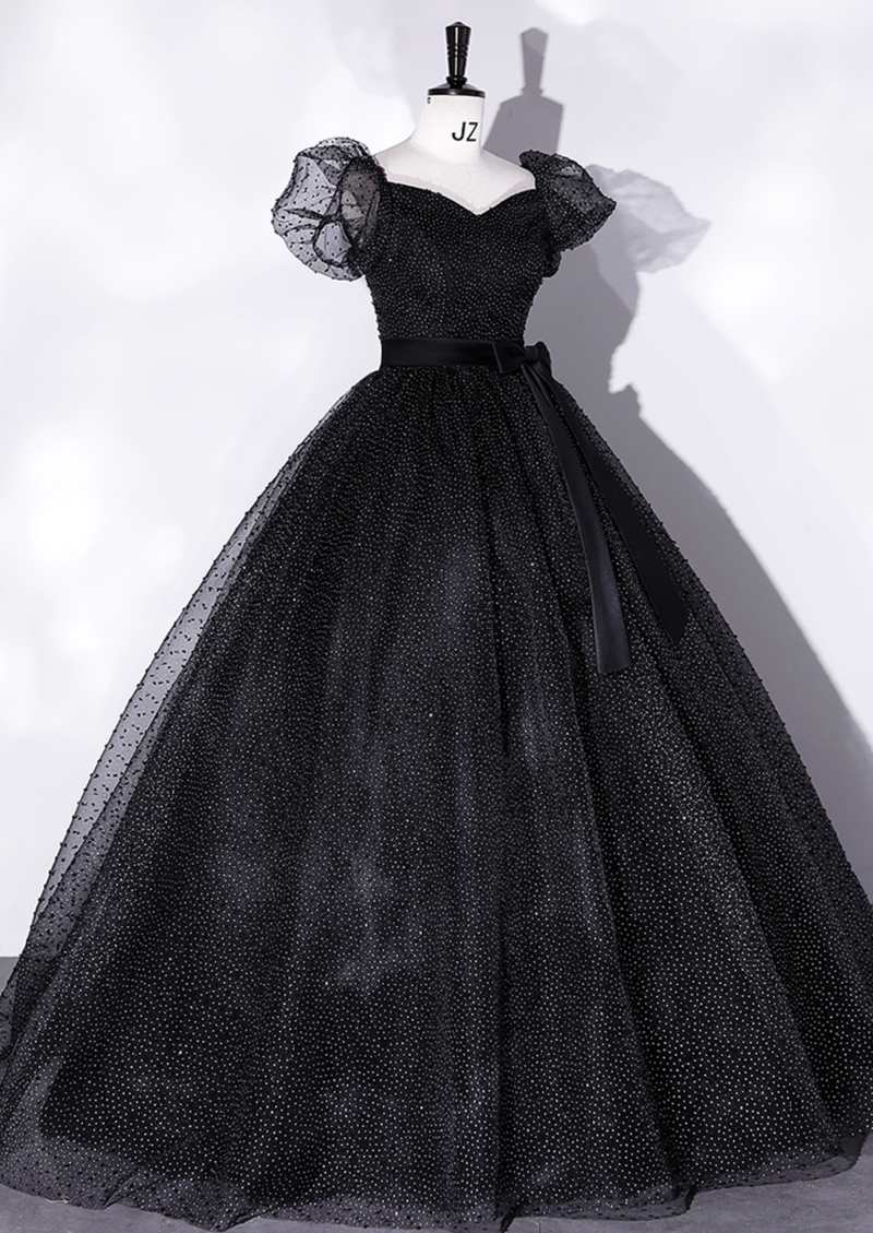 Black Formal Sweet 16 Dress