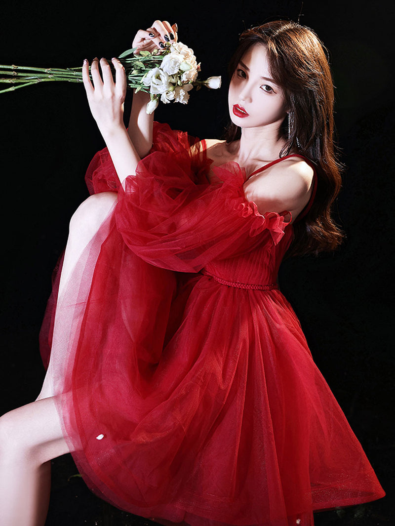 white christmas dresses Red Satin Short Formal Dresses, Lovely Party Dresses, Cute Party Dress Cutedressy white christmas dresses Red Satin Short Formal Dresses, Lovely Party Dresses, Cute Party Dress Cutedressy