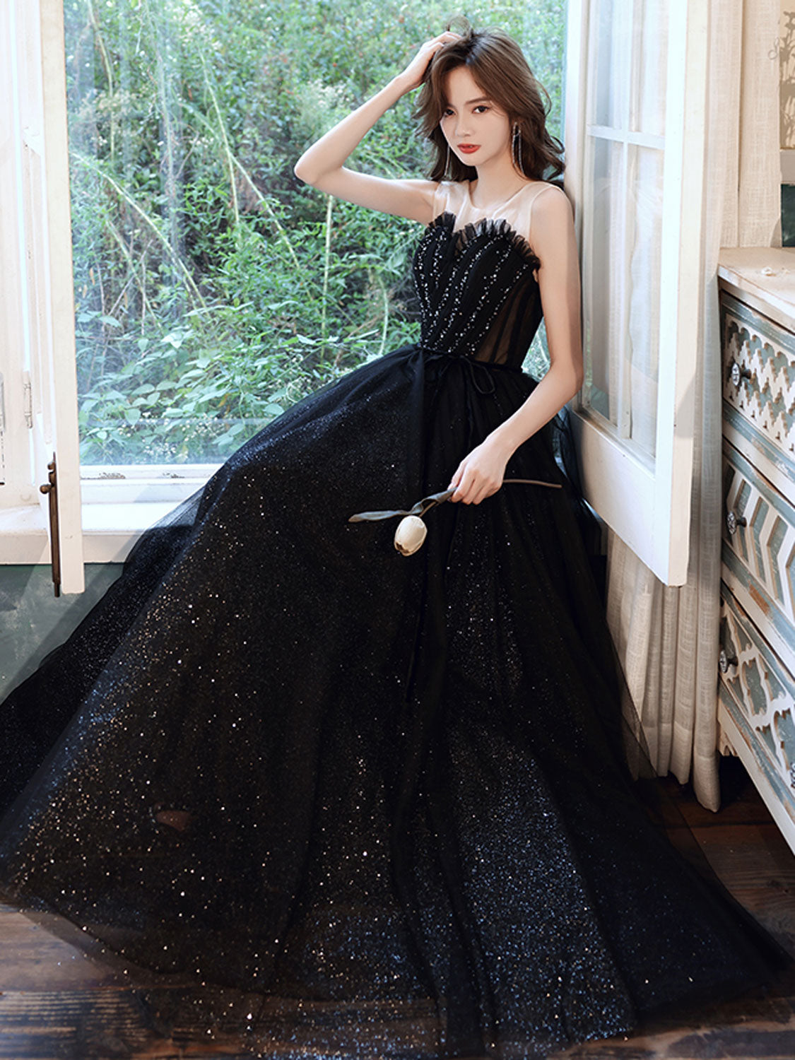 Black Wedding Dress, Slit Prom Dress, Handmade Prom Dress, Sexy Backless  Prom Dress,prom Gown, Gothic Black Wedding Dress - Etsy Hong Kong